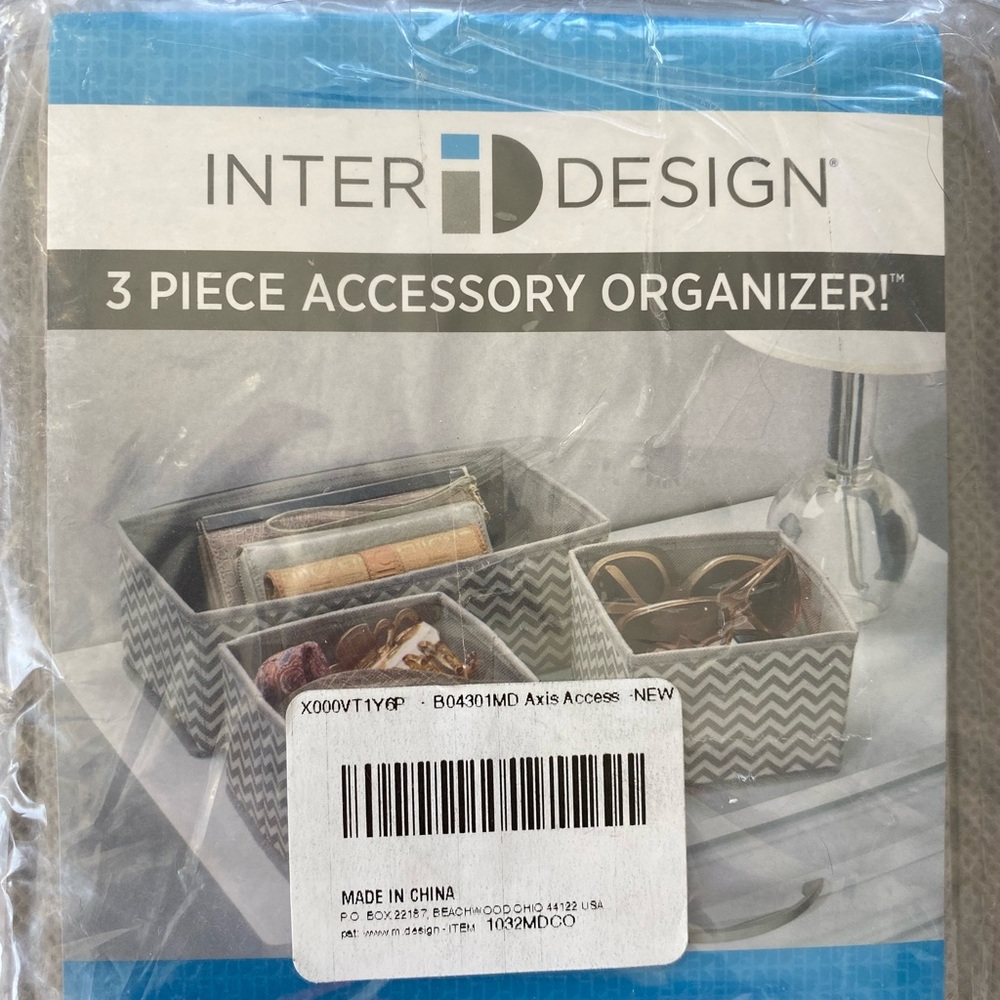 Accessory organizer set